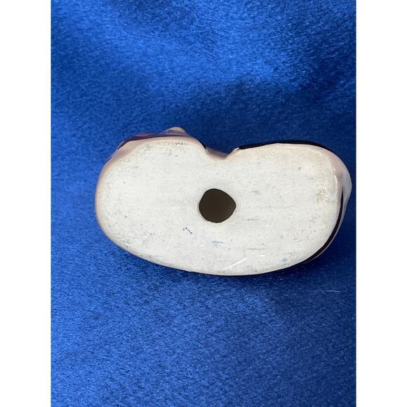 Vintage Signed Mexican Folk Art Pottery Cat Laying Down - Picture 8 of 8